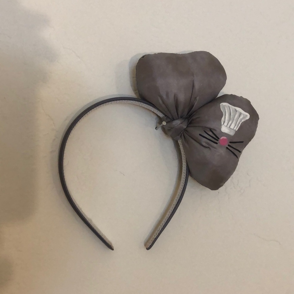 Handmade Ratatouille Minnie bow Headband